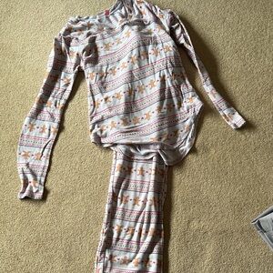 Make + Model Festive Gingerbread Pajama Set